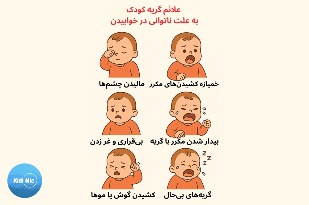 خوابیدن نوزادان